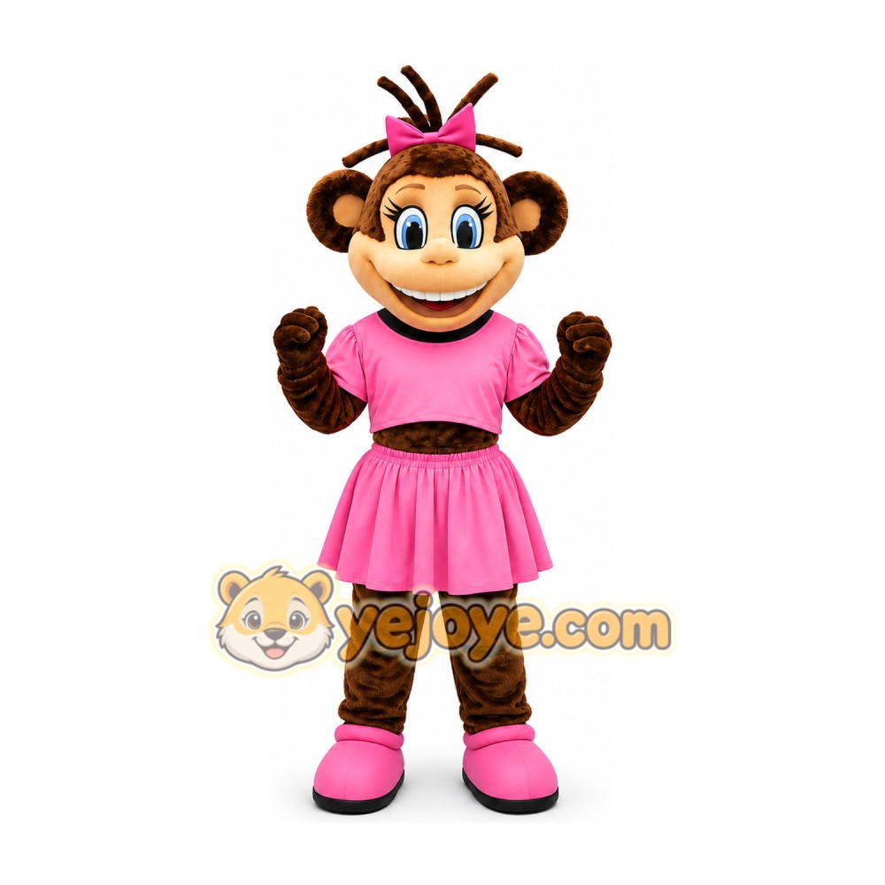 Monkey Mascot Costume for Adults Custom Logo Party Character Suit Monkey Mascot Costume for Adults Custom Logo Party Character Suit