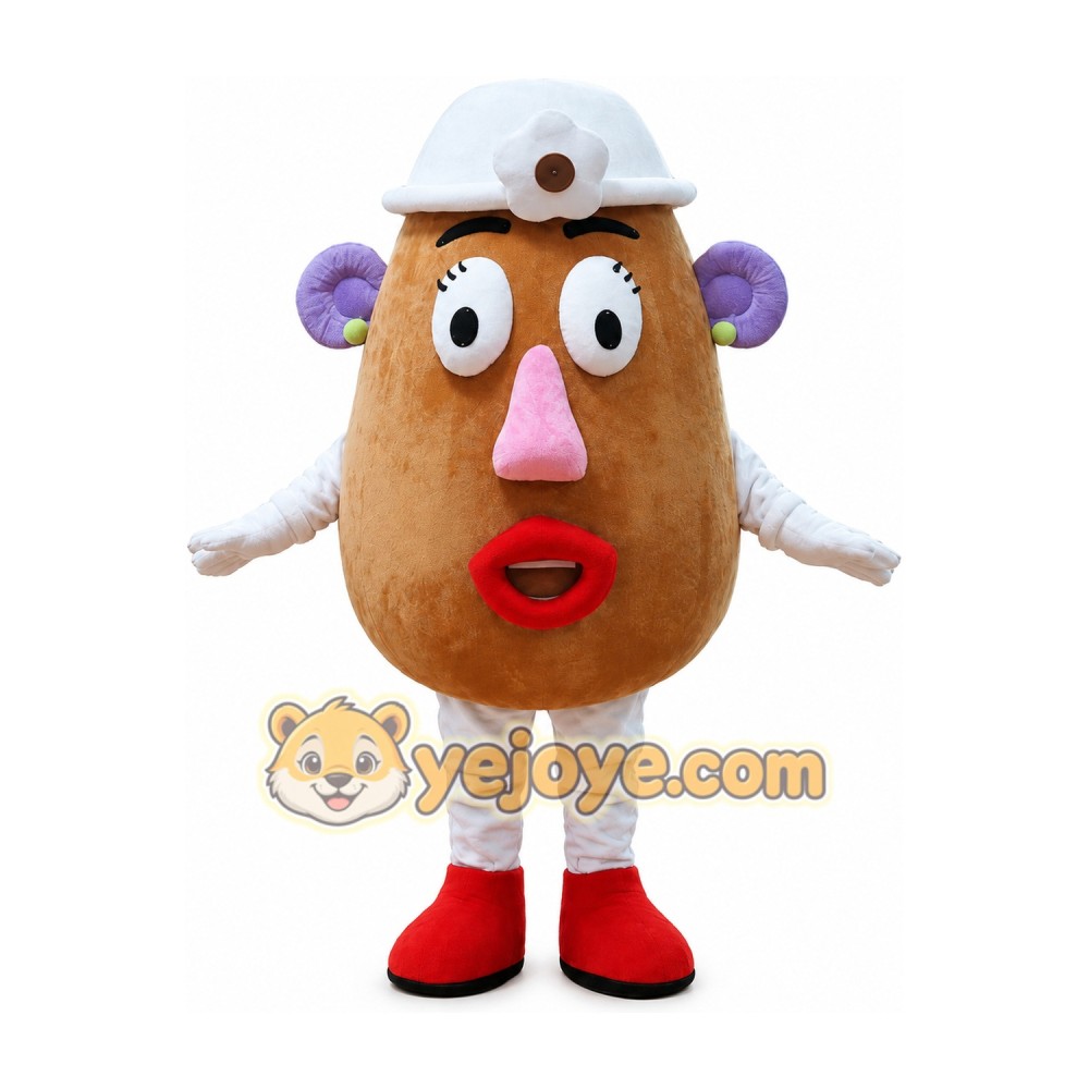 Potato Mascot Costume for Adults Custom Logo Party Character Suit Potato Mascot Costume for Adults Custom Logo Party Character Suit
