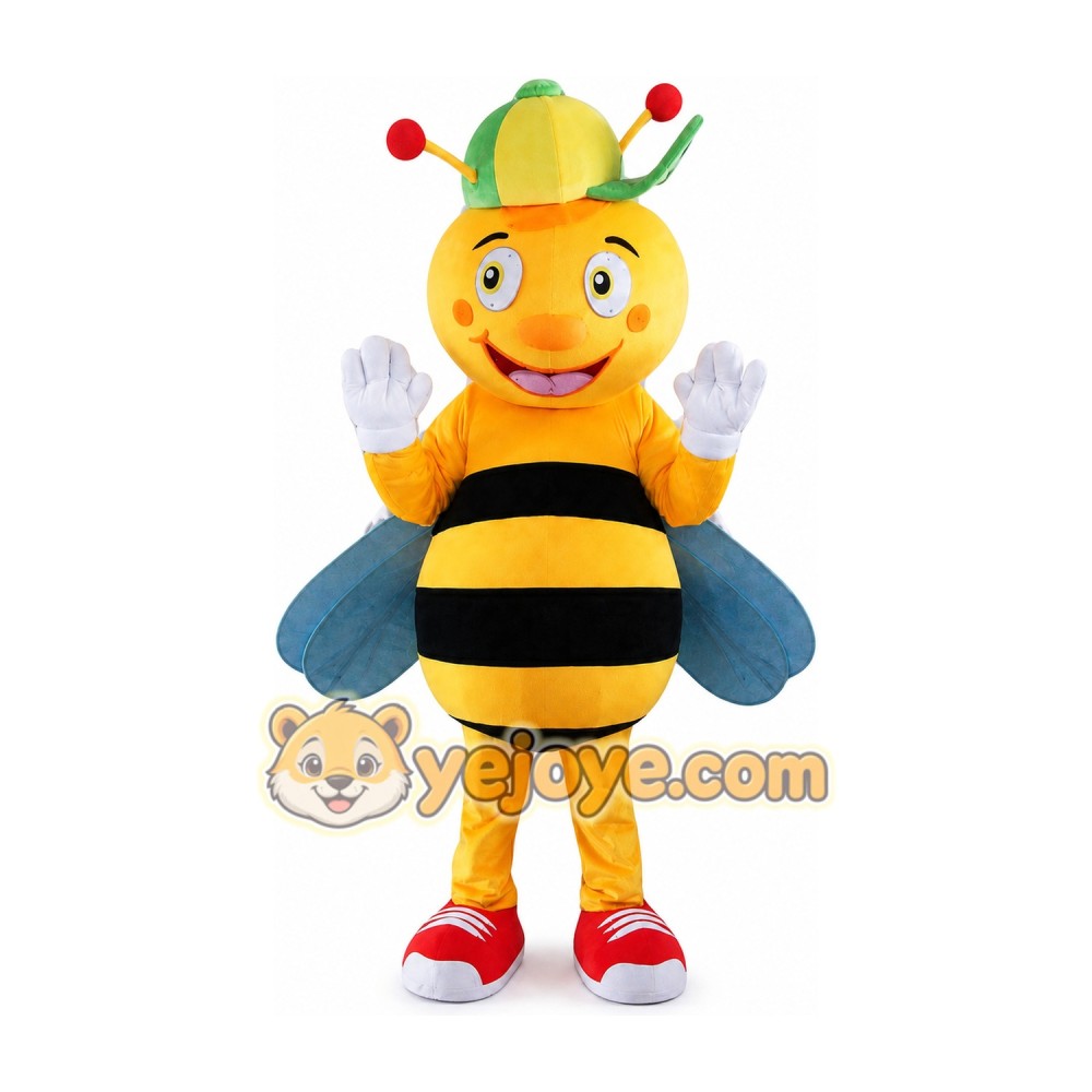 Bee Mascot Costume for Adults Custom Logo Party Character Suit Bee Mascot Costume for Adults Custom Logo Party Character Suit