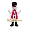 Snowman Mascot Costume for Adults Custom Logo Party Character Suit