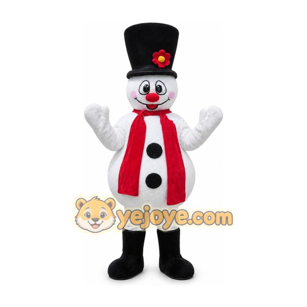 Snowman Mascot Costume for Adults Custom Logo Party Character Suit Snowman Mascot Costume for Adults Custom Logo Party Character Suit