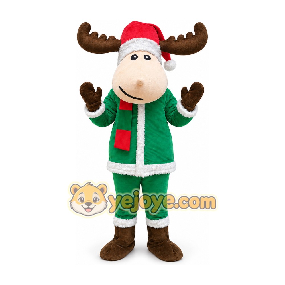 Moose Mascot Costume for Adults Custom Logo Party Character Suit Moose Mascot Costume for Adults Custom Logo Party Character Suit