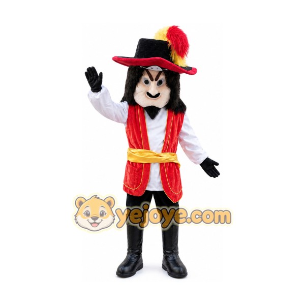 Pirate Mascot Costume for Adults Custom Logo Party Character Suit