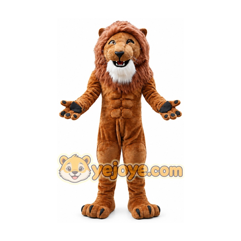 Lion Mascot Costume for Adults Custom Logo Party Character Suit Lion Mascot Costume for Adults Custom Logo Party Character Suit