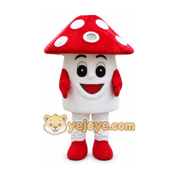 Mushroom Mascot Costume for Adults Custom Logo Party Character Suit