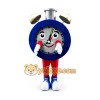 Clock Mascot Costume for Adults Custom Logo Party Character Suit