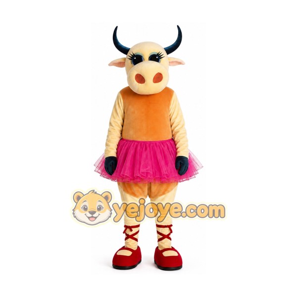 Cow Mascot Costume for Adults Custom Logo Party Character Suit Cow Mascot Costume for Adults Custom Logo Party Character Suit