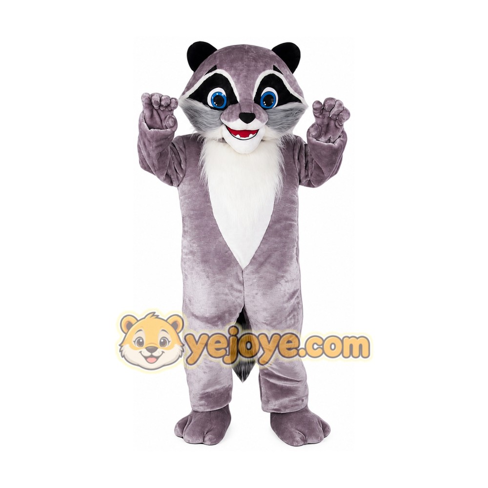 Raccoon Mascot Costume for Adults Custom Logo Party Character Suit Raccoon Mascot Costume for Adults Custom Logo Party Character Suit