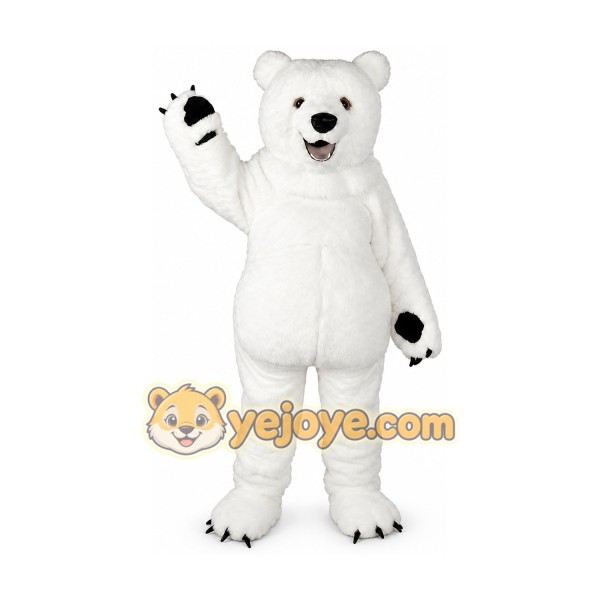Bear Mascot Costume for Adults Custom Logo Party Character Suit