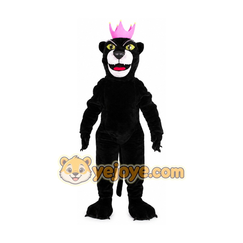 Panther Mascot Costume for Adults Custom Logo Party Character Suit