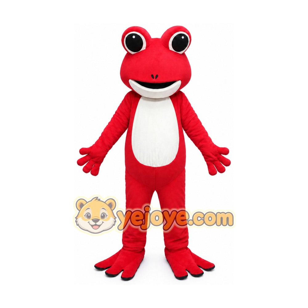 Frog Mascot Costume for Adults Custom Logo Party Character Suit Frog Mascot Costume for Adults Custom Logo Party Character Suit
