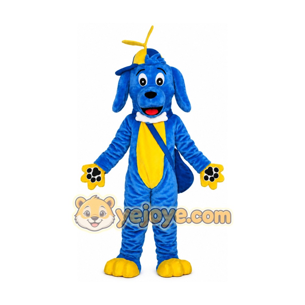 Dog Mascot Costume for Adults Custom Logo Party Character Suit