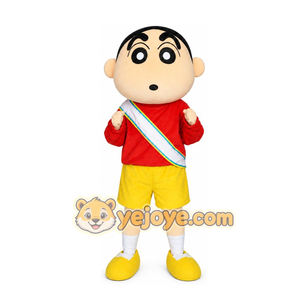 Boy Mascot Costume for Adults Custom Logo Party Character Suit