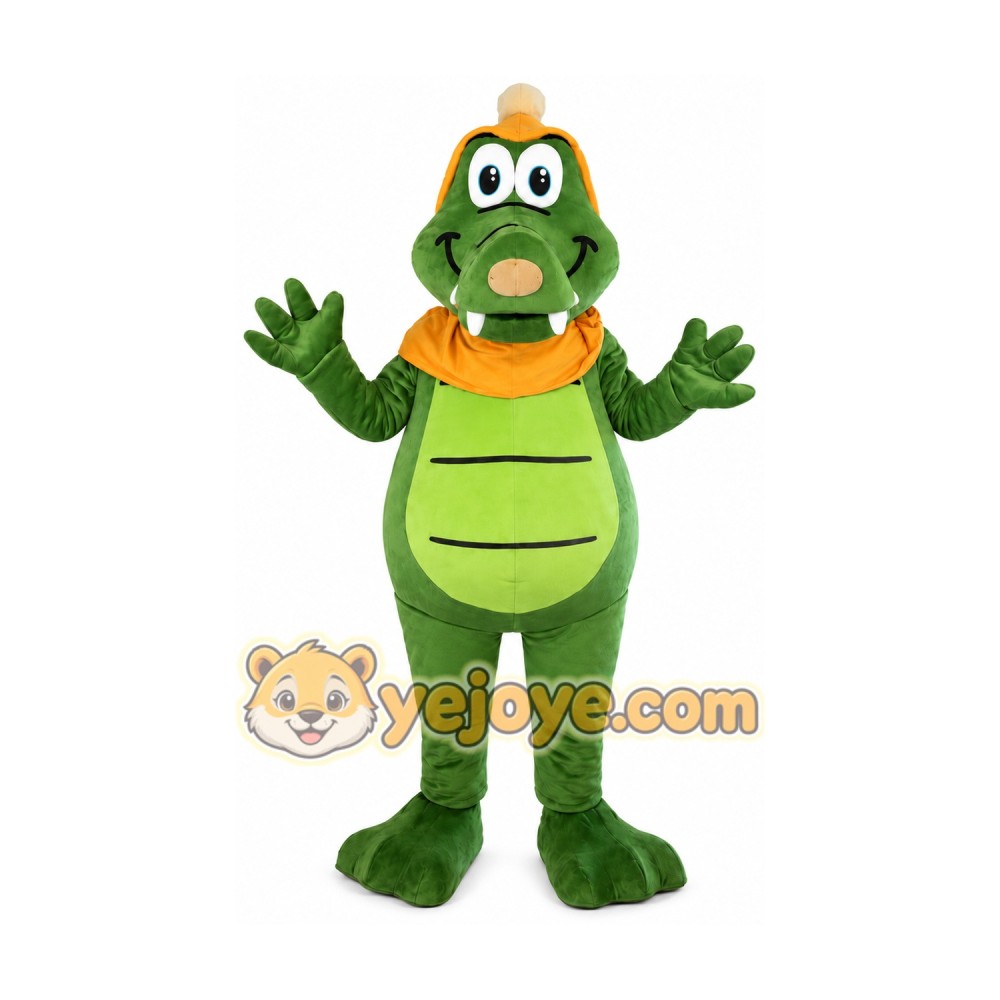 Alligator Mascot Costume for Adults Custom Logo Party Character Suit Alligator Mascot Costume for Adults Custom Logo Party Character Suit