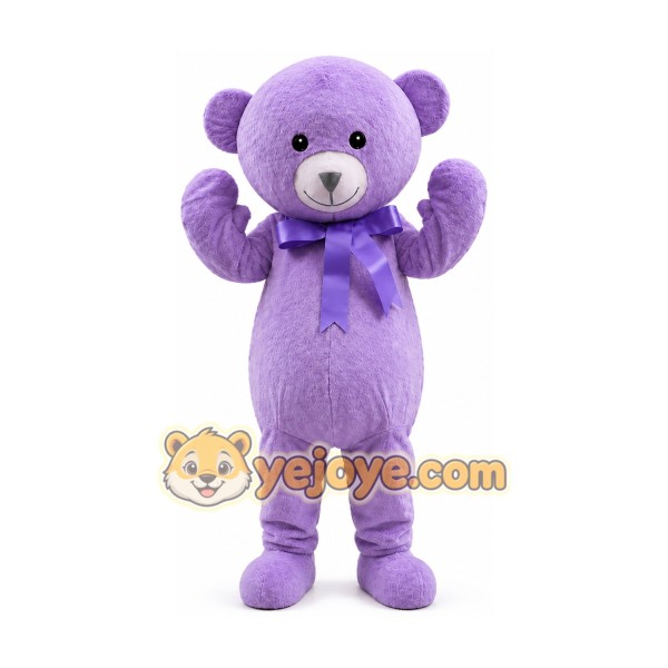 Bear Mascot Costume for Adults Custom Logo Party Character Suit