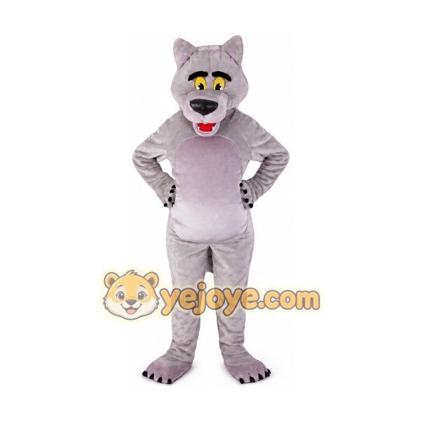 Wolf Mascot Costume for Adults Custom Logo Party Character Suit