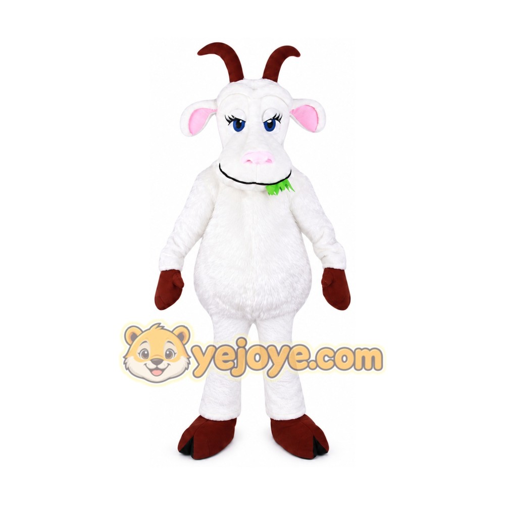 Goat Mascot Costume for Adults Custom Logo Party Character Suit Goat Mascot Costume for Adults Custom Logo Party Character Suit