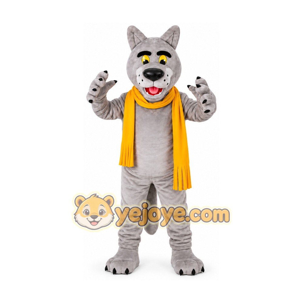 Wolf Mascot Costume for Adults Custom Logo Party Character Suit Wolf Mascot Costume for Adults Custom Logo Party Character Suit
