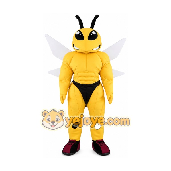 Bee Mascot Costume for Adults Custom Logo Party Character Suit