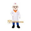 Doctor Mascot Costume for Adults Custom Logo Party Character Suit