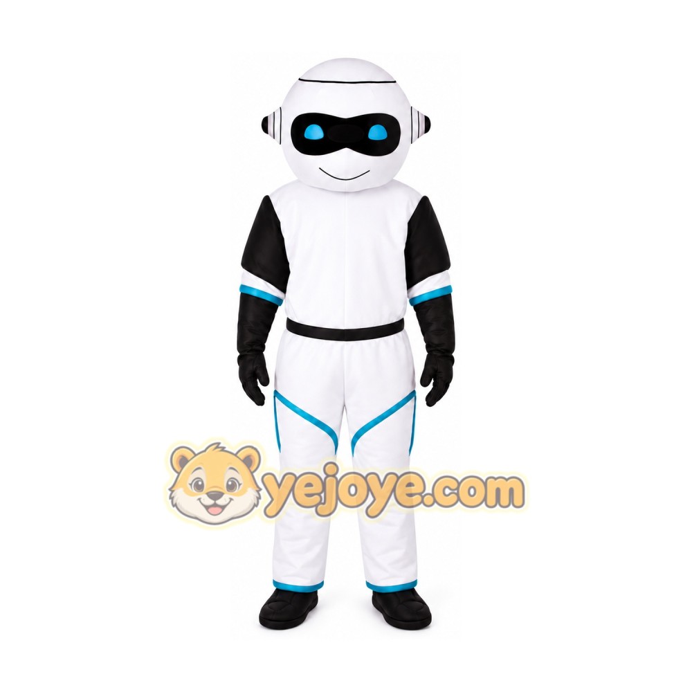 Robot Mascot Costume for Adults Custom Logo Party Character Suit