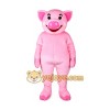 Pig Mascot Costume for Adults Custom Logo Party Character Suit