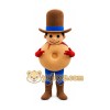 Strongman Mascot Costume for Adults Custom Logo Party Character Suit