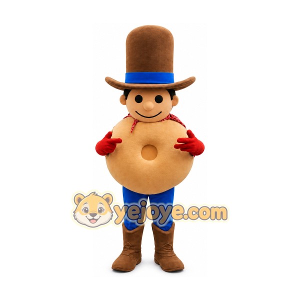 Strongman Mascot Costume for Adults Custom Logo Party Character Suit