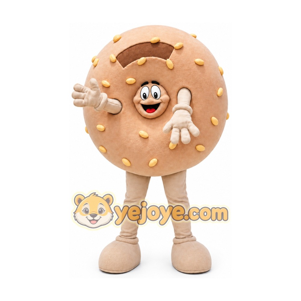 Cookie Mascot Costume for Adults Custom Logo Party Character Suit