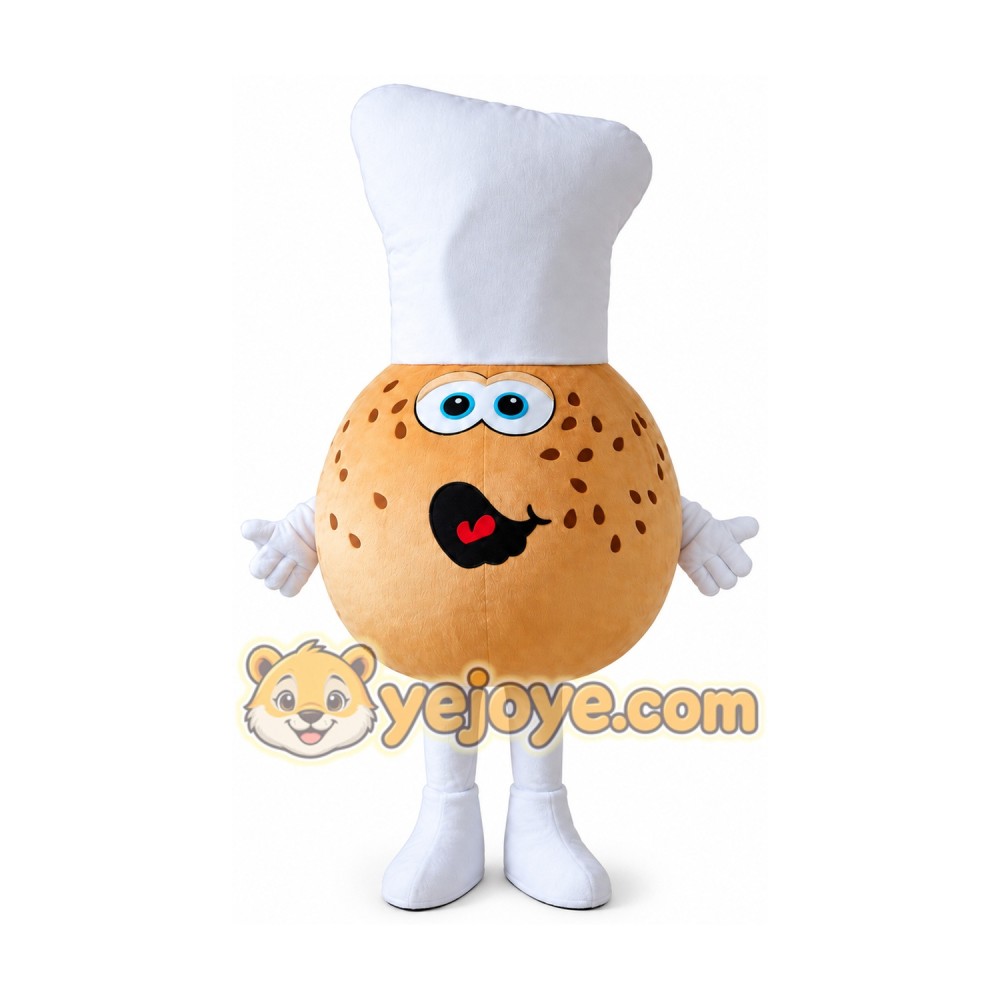 Chef Mascot Costume for Adults Custom Logo Party Character Suit Chef Mascot Costume for Adults Custom Logo Party Character Suit