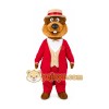 Beaver in Red Coat Mascot Costume for Adults Custom Logo Party Character Suit Beaver in Red Coat Mascot Costume for Adults Custom Logo Party Character Suit