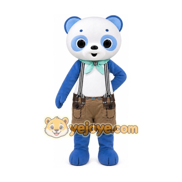 Panda Mascot Costume for Adults Custom Logo Party Character Suit