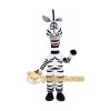 Zebra Mascot Costume for Adults Custom Logo Party Character Suit