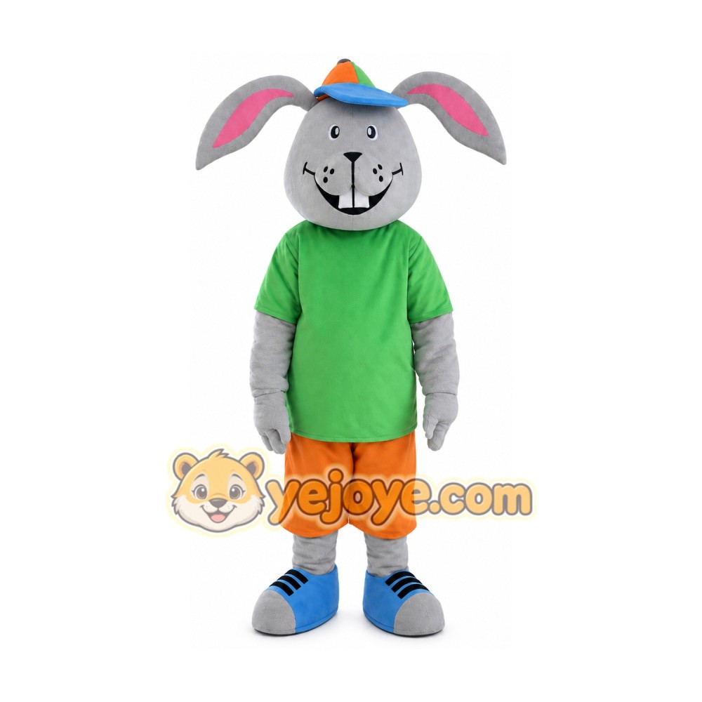 Rabbit Mascot Costume for Adults Custom Logo Party Character Suit Rabbit Mascot Costume for Adults Custom Logo Party Character Suit