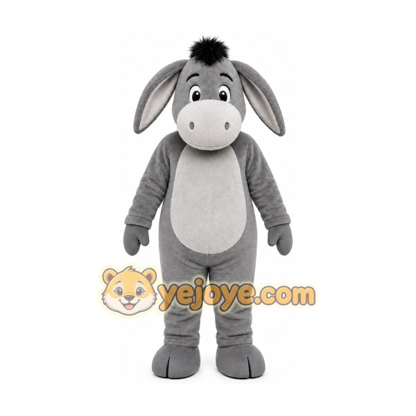 Donkey Mascot Costume for Adults Custom Logo Party Character Suit