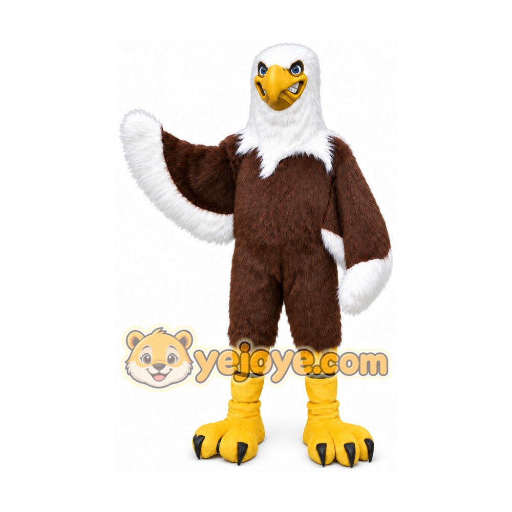 Eagle Mascot Costume for Adults Custom Logo Party Character Suit