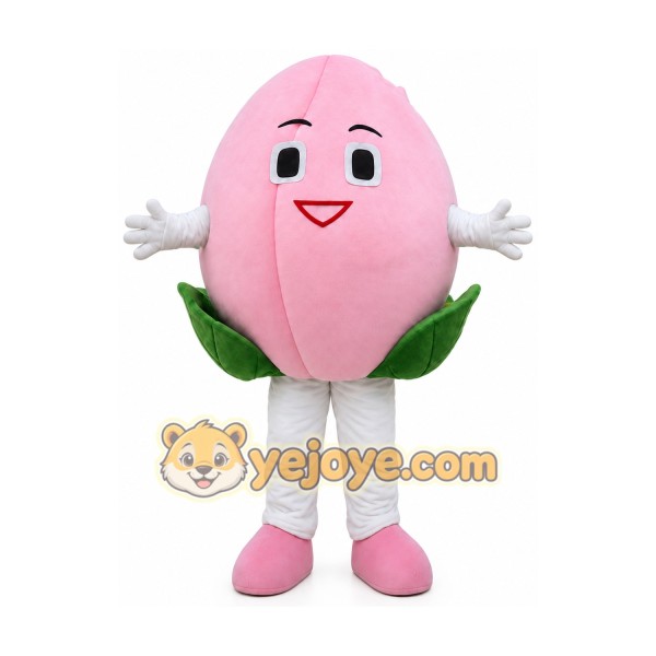 Peach Mascot Costume for Adults Custom Logo Party Character Suit Peach Mascot Costume for Adults Custom Logo Party Character Suit