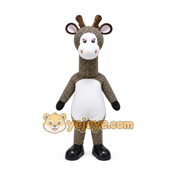 Giraffe Mascot Costume for Adults Custom Logo Party Character Suit Giraffe Mascot Costume for Adults Custom Logo Party Character Suit