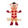 Pig Mascot Costume for Adults Custom Logo Party Character Suit