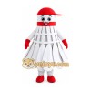 Shuttlecock Mascot Costume for Adults Custom Logo Party Character Suit