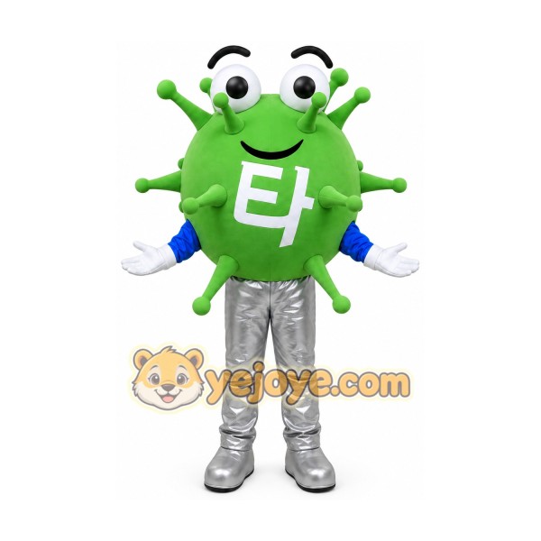 Virus Mascot Costume for Adults Custom Logo Party Character Suit