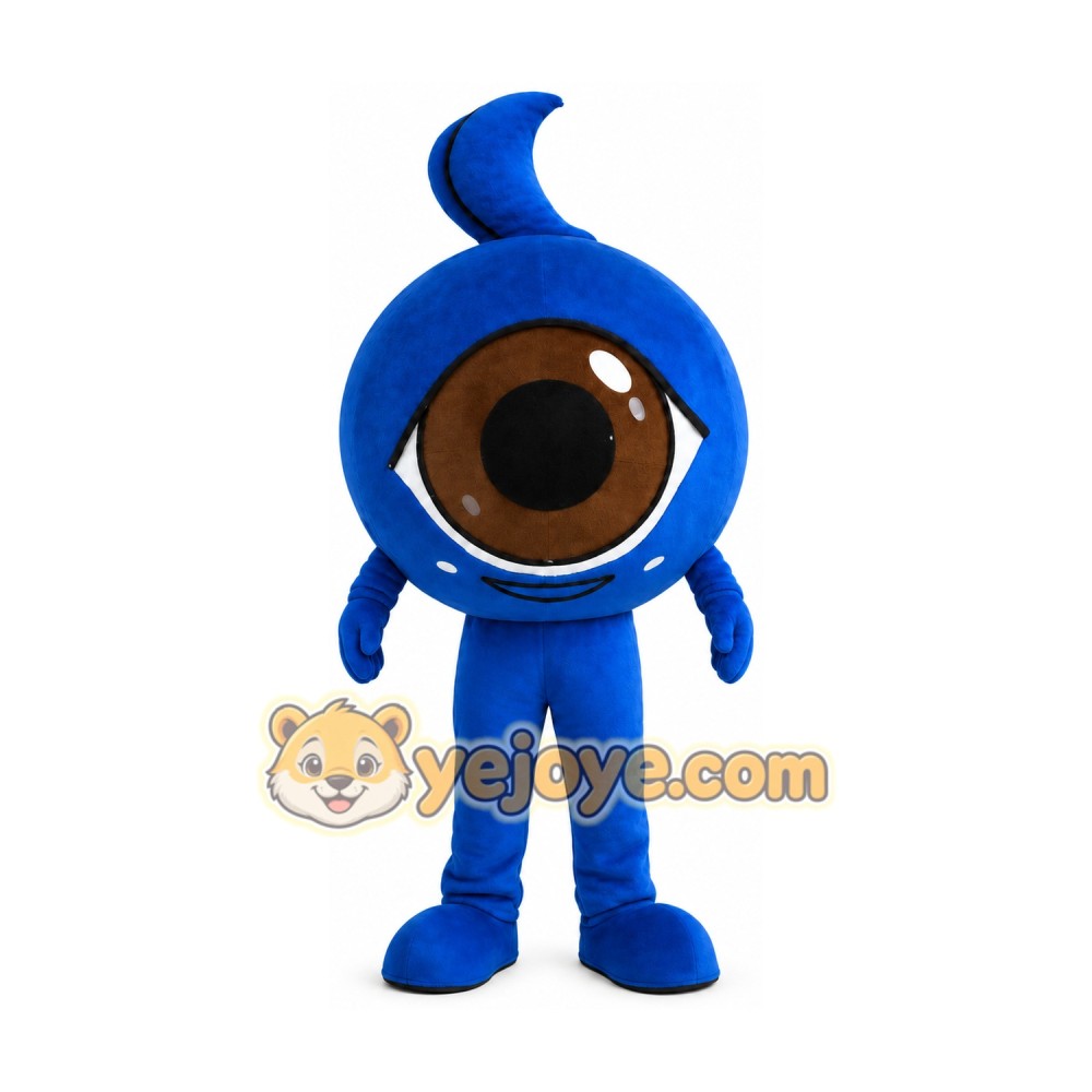 Eye Mascot Costume for Adults Custom Logo Party Character Suit