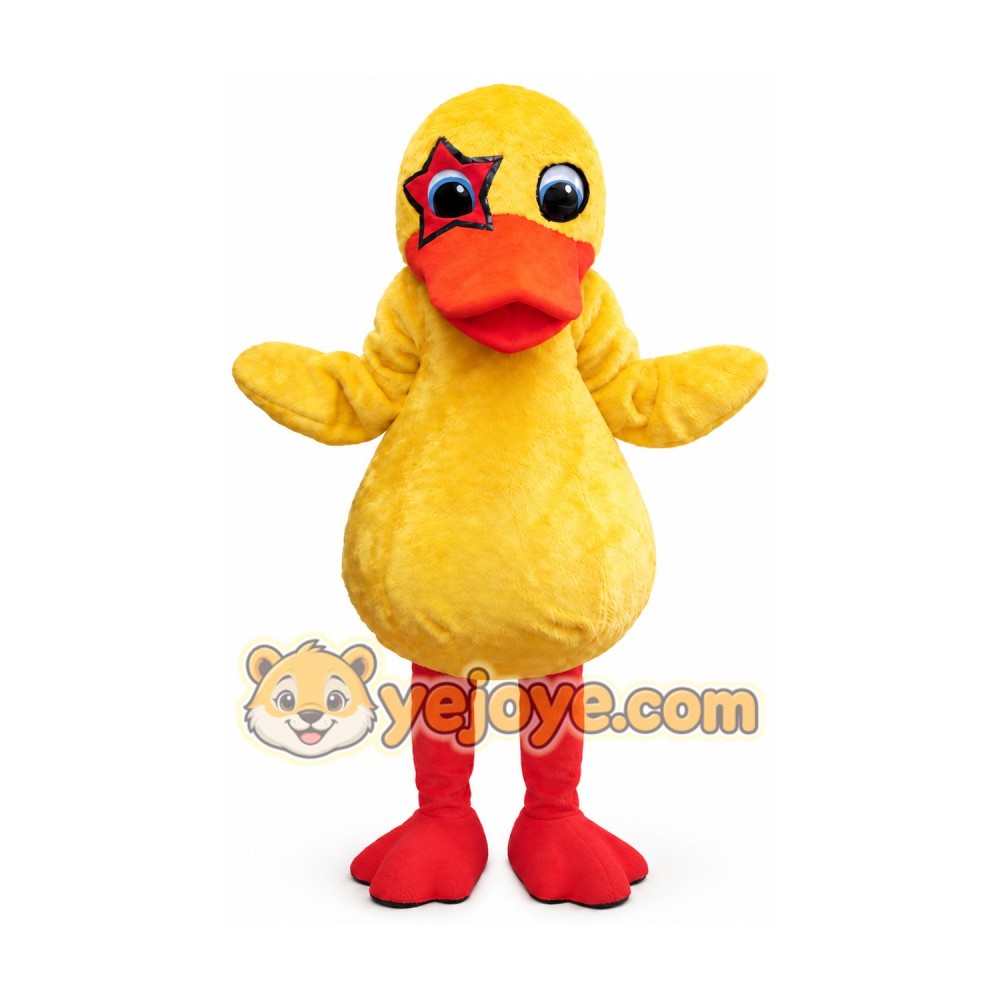 Duck Mascot Costume for Adults Custom Logo Party Character Suit