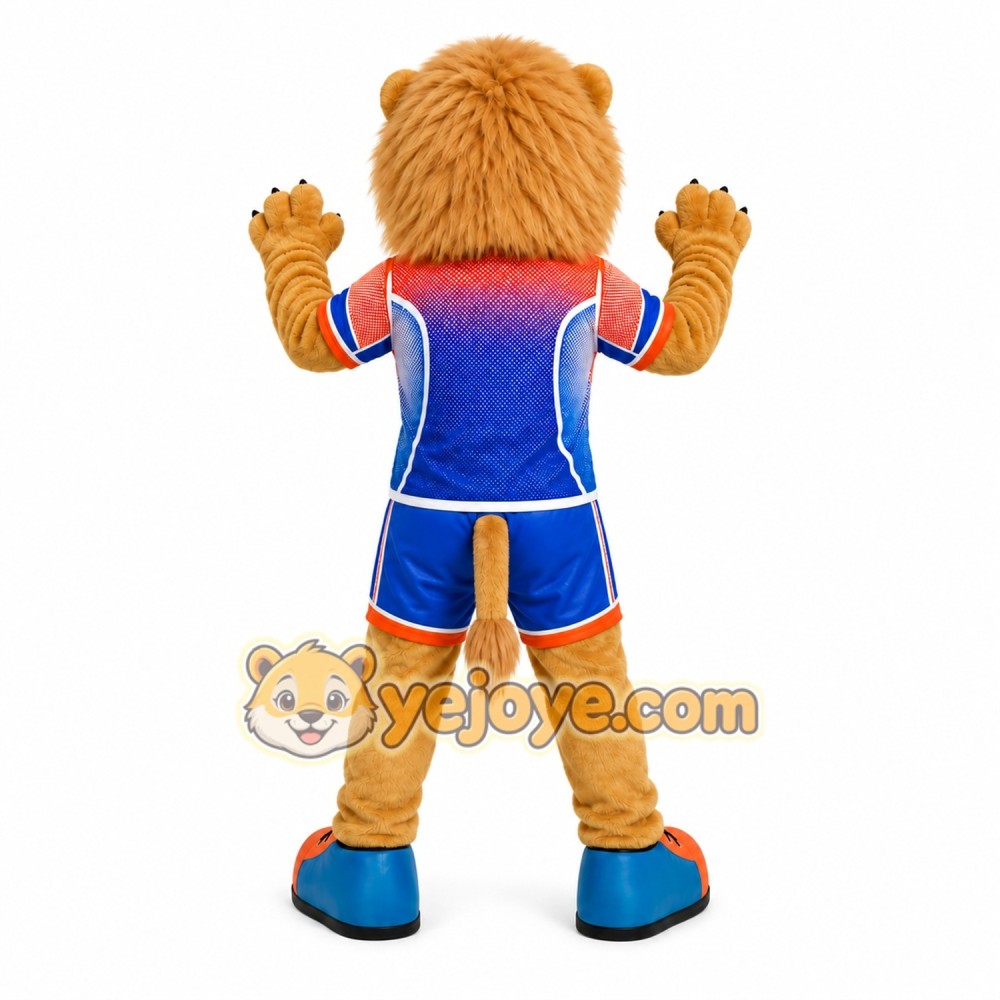Lion Mascot Costume for Adults Custom Logo Party Character Suit