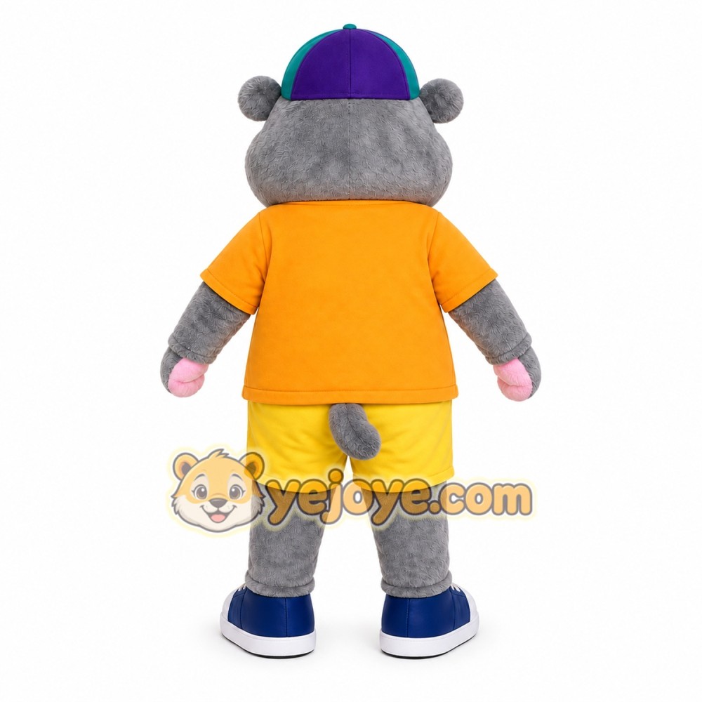 Hippo Mascot Costume for Adults Custom Logo Party Character Suit