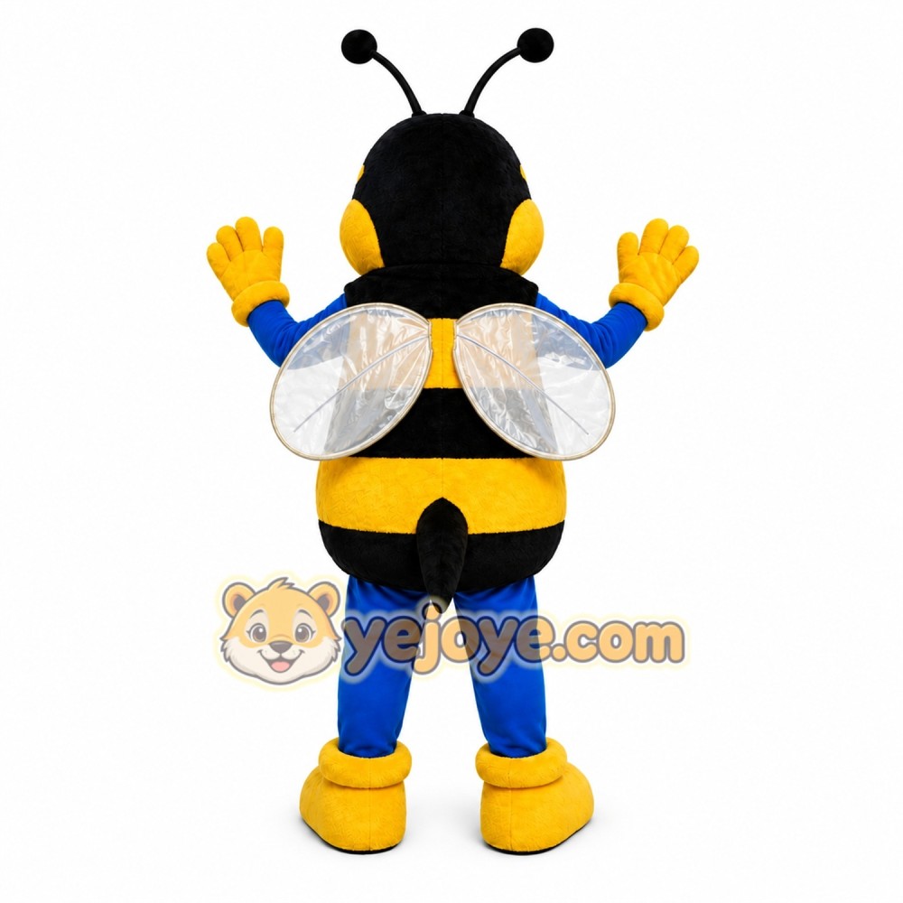Bee Mascot Costume for Adults Custom Logo Party Character Suit Bee Mascot Costume for Adults Custom Logo Party Character Suit