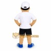 Boy Mascot Costume for Adults Custom Logo Party Character Suit