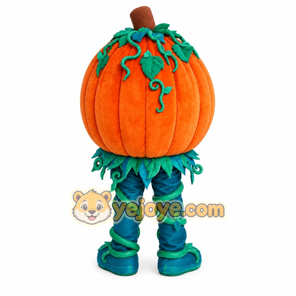 Pumpkin Mascot Costume for Adults Custom Logo Party Character Suit Pumpkin Mascot Costume for Adults Custom Logo Party Character Suit