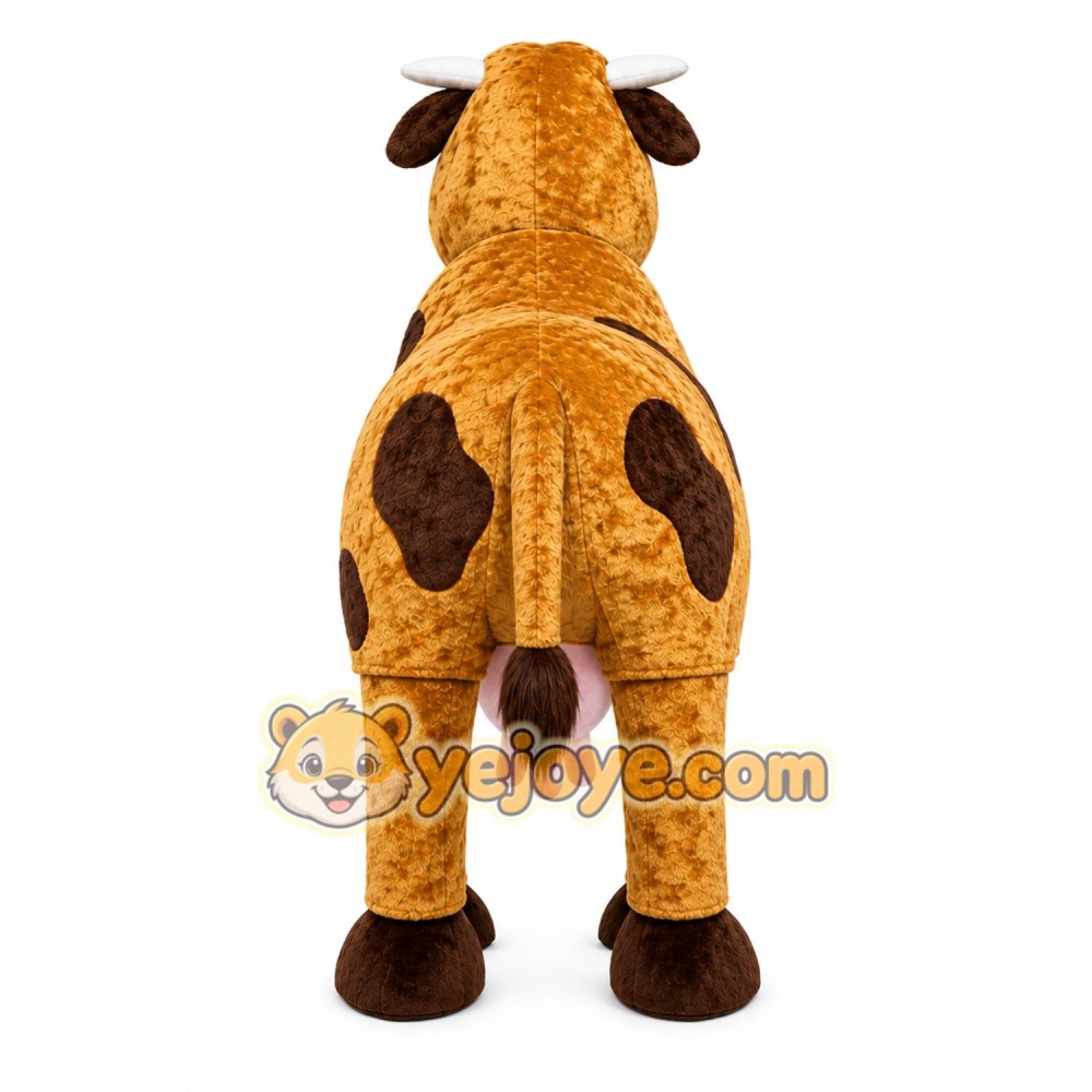 Cow Mascot Costume for Adults Custom Logo Party Character Suit Cow Mascot Costume for Adults Custom Logo Party Character Suit