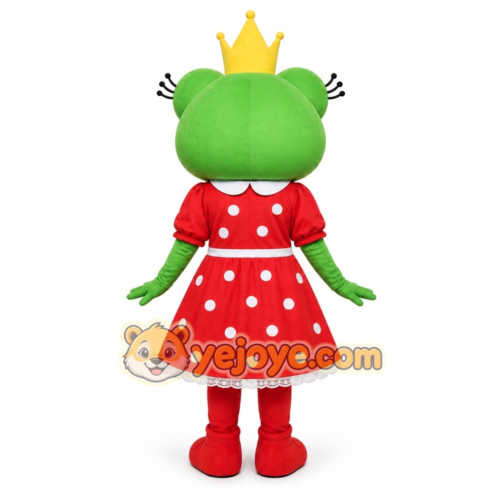 Frog Mascot Costume for Adults Custom Logo Party Character Suit Frog Mascot Costume for Adults Custom Logo Party Character Suit